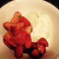 Strawberry and Yoghurt Dessert