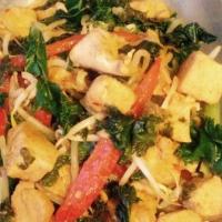 Chicken and Kale Stir Fry